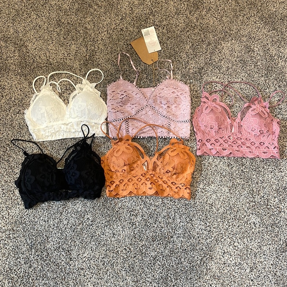Lot of new size small bralettes